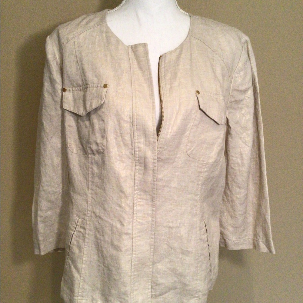 Chicos Linen jacket - 2 NWT